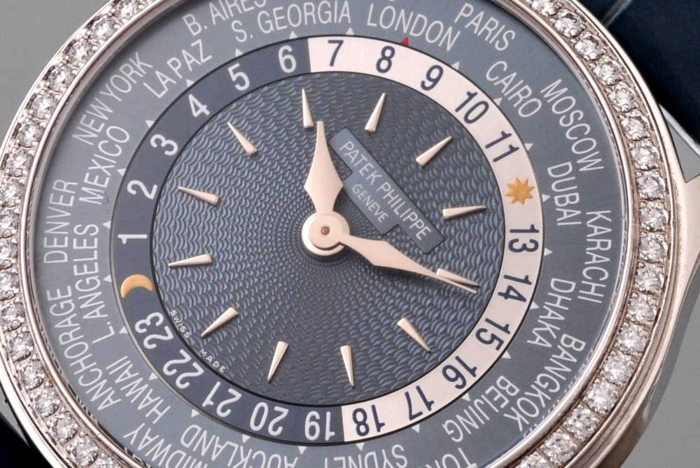 9510097110012-08 Patek Philippe Damen Weltzeituhr 7130G-016