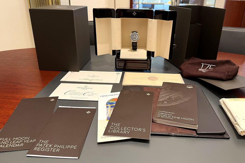 9510157010012-02 Patek Philippe Weltzeituhr 5575G-001