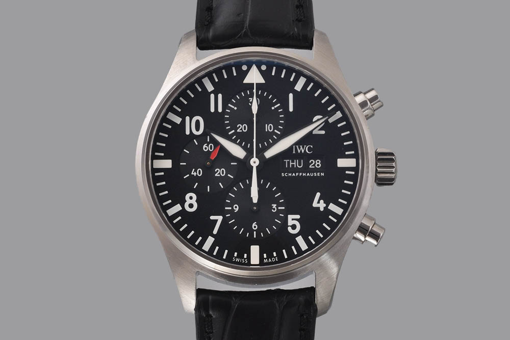 9610113100012-02 IWC Fliegeruhr Pilot Chrono