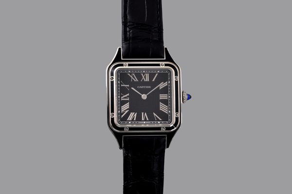 Cartier Santos Dumont Black Lacquer